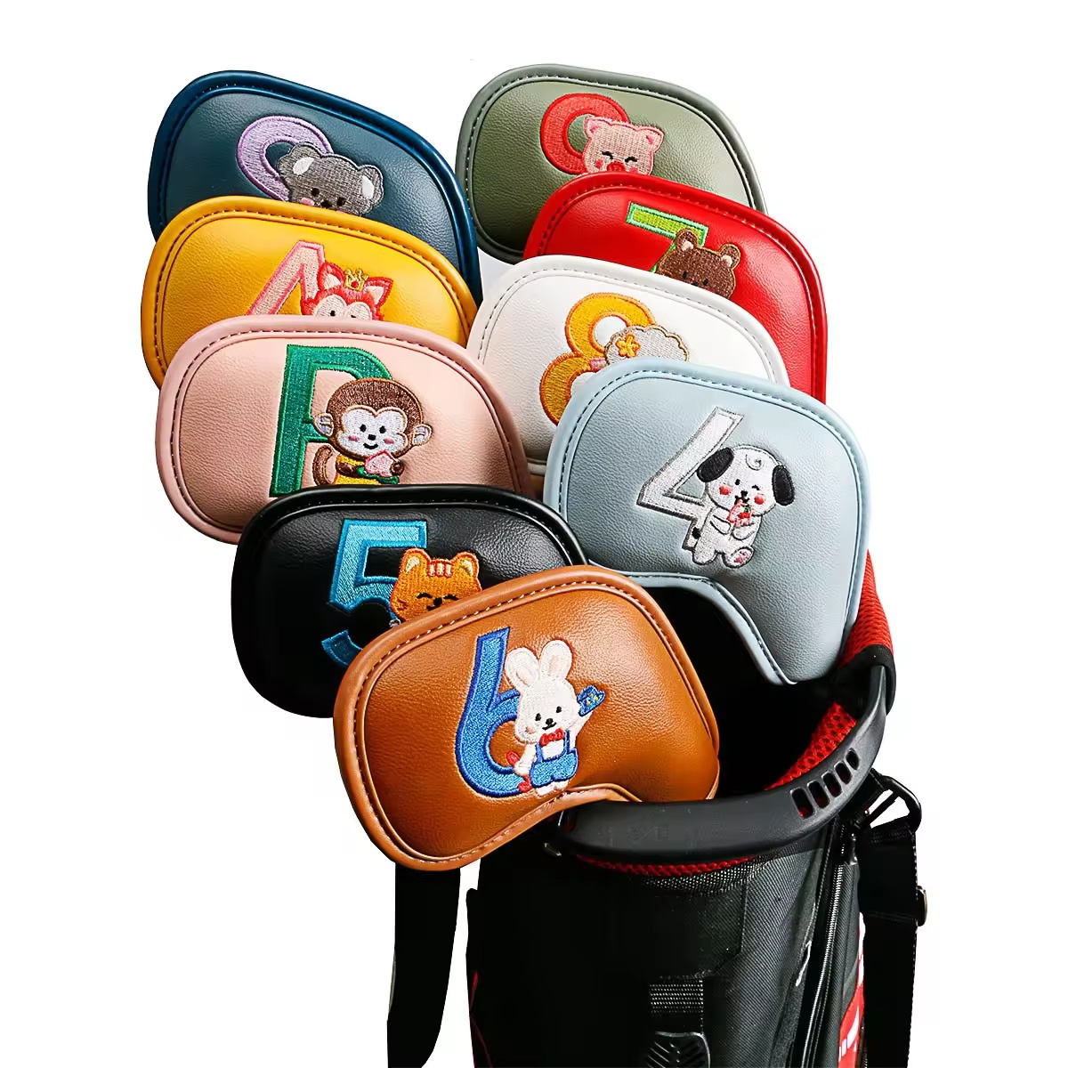 Golf Equipment Nearby - 9 Fundas Protectoras para Palos de