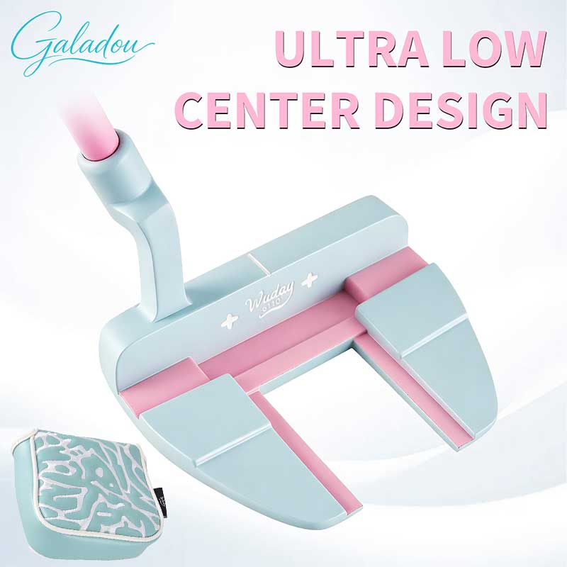 Putter de golf azul y rosa con - Golf Equipment Beginners reseña y precio